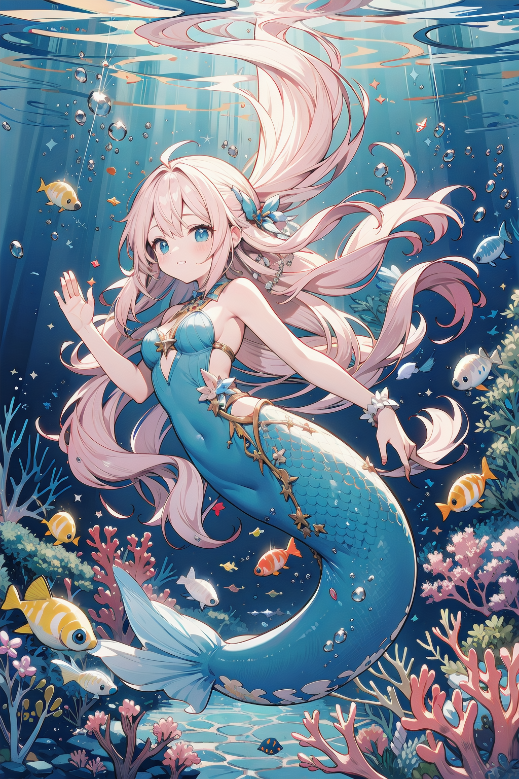 05481-4182559241-(masterpiece, best quality_1.2), (Intricate detailed_1.2), whimsical underwater world, with schools of bright fish darting among.png